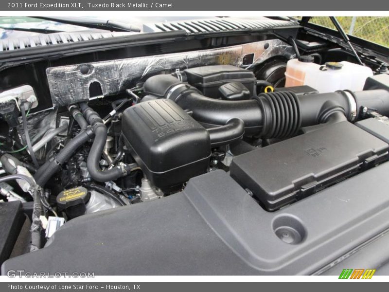 Tuxedo Black Metallic / Camel 2011 Ford Expedition XLT