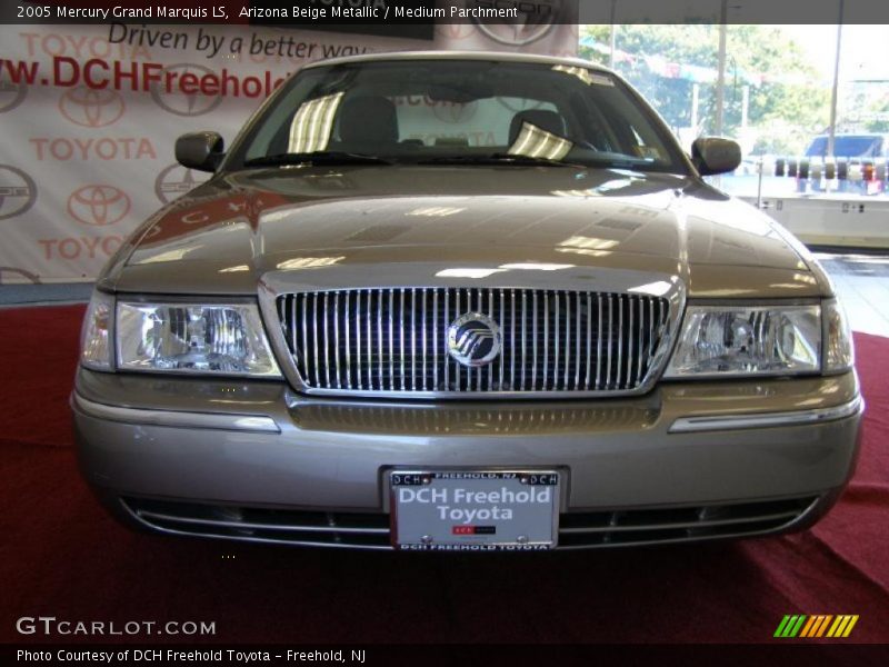 Arizona Beige Metallic / Medium Parchment 2005 Mercury Grand Marquis LS