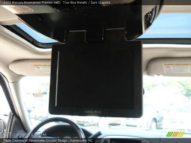 True Blue Metallic / Dark Graphite 2003 Mercury Mountaineer Premier AWD