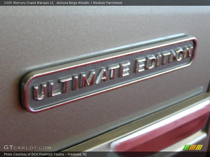 Arizona Beige Metallic / Medium Parchment 2005 Mercury Grand Marquis LS