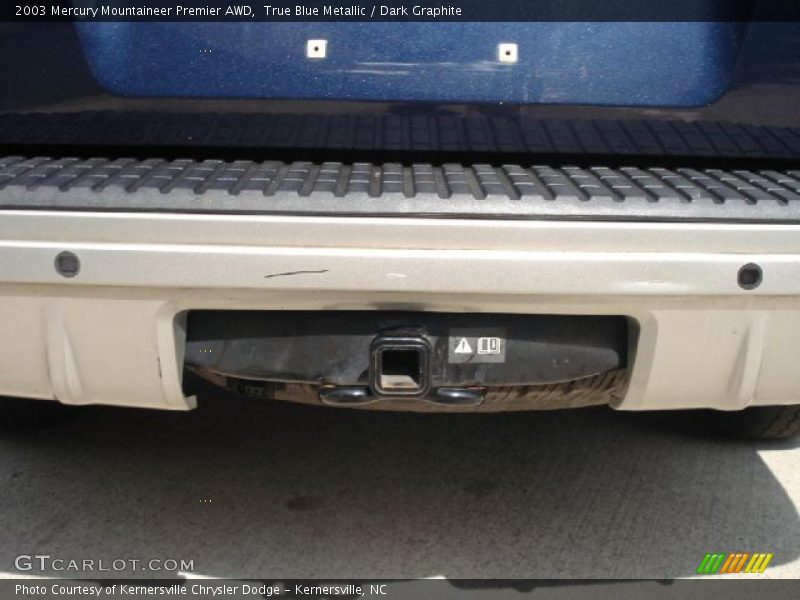 True Blue Metallic / Dark Graphite 2003 Mercury Mountaineer Premier AWD
