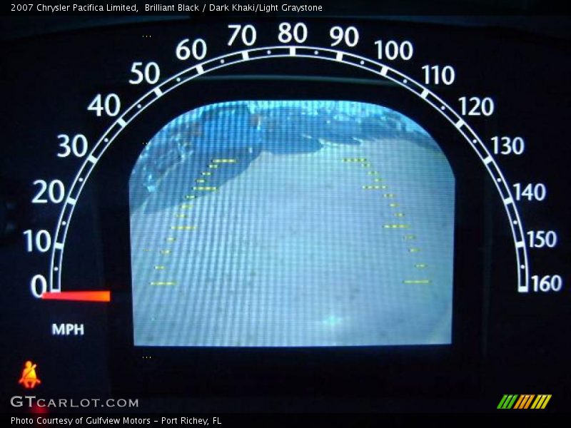 Brilliant Black / Dark Khaki/Light Graystone 2007 Chrysler Pacifica Limited