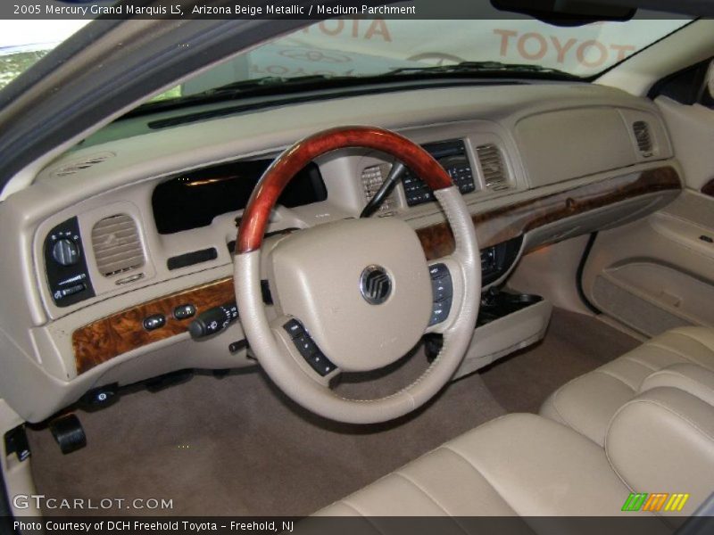 Arizona Beige Metallic / Medium Parchment 2005 Mercury Grand Marquis LS