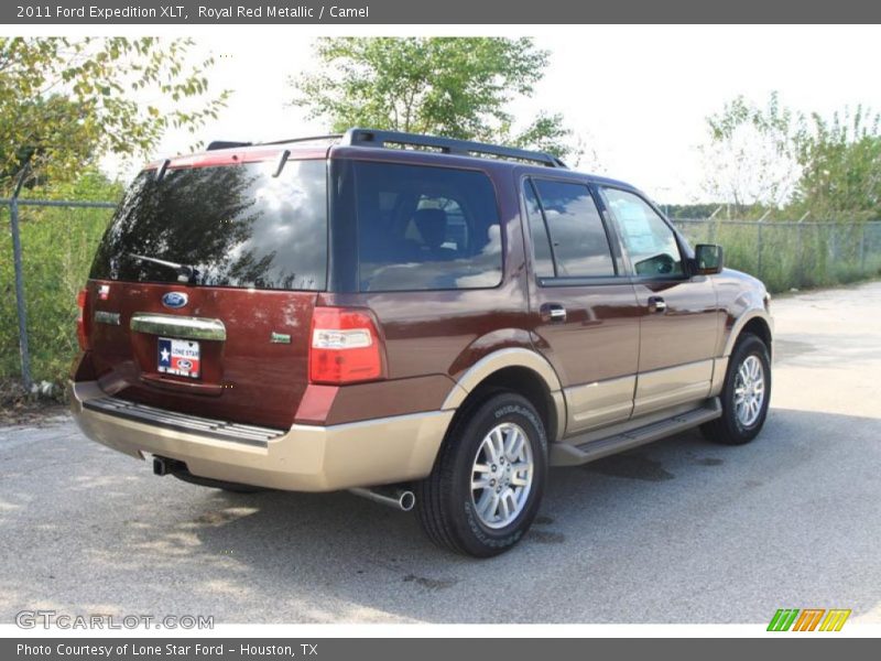 Royal Red Metallic / Camel 2011 Ford Expedition XLT
