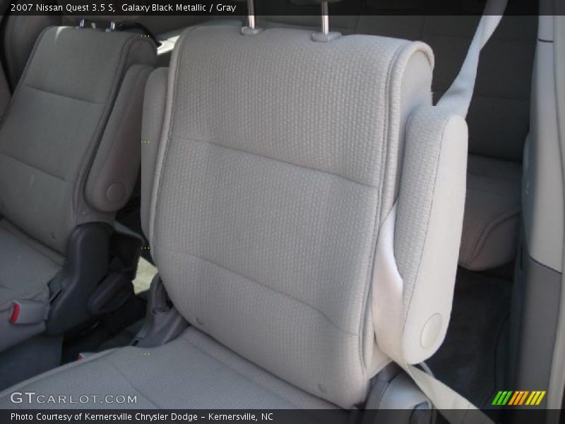 Galaxy Black Metallic / Gray 2007 Nissan Quest 3.5 S