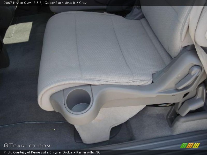 Galaxy Black Metallic / Gray 2007 Nissan Quest 3.5 S