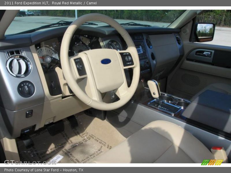 Royal Red Metallic / Camel 2011 Ford Expedition XLT