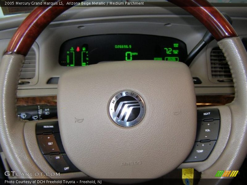 Arizona Beige Metallic / Medium Parchment 2005 Mercury Grand Marquis LS