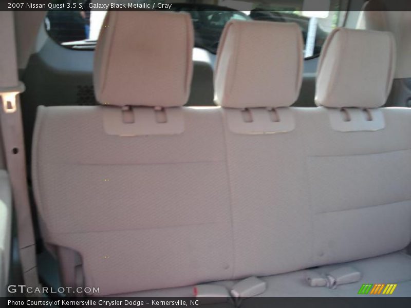 Galaxy Black Metallic / Gray 2007 Nissan Quest 3.5 S
