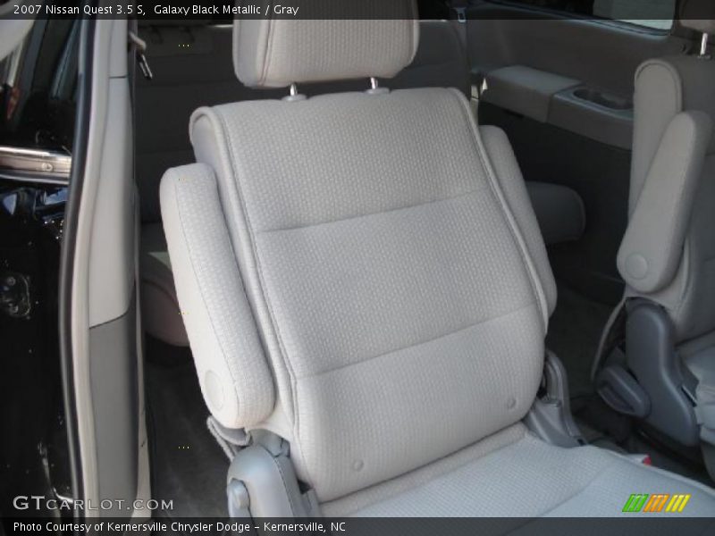 Galaxy Black Metallic / Gray 2007 Nissan Quest 3.5 S