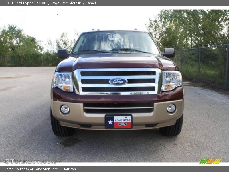 Royal Red Metallic / Camel 2011 Ford Expedition XLT