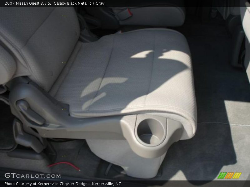 Galaxy Black Metallic / Gray 2007 Nissan Quest 3.5 S