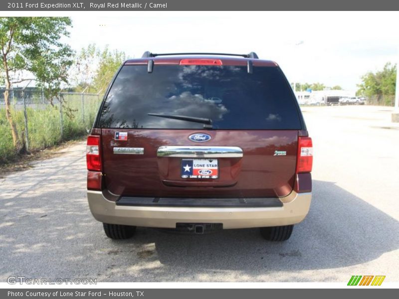 Royal Red Metallic / Camel 2011 Ford Expedition XLT