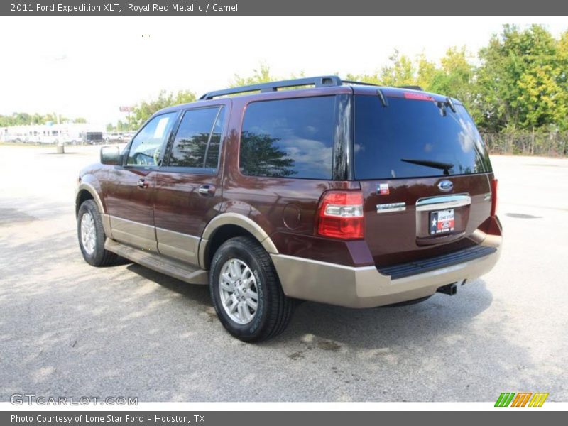 Royal Red Metallic / Camel 2011 Ford Expedition XLT