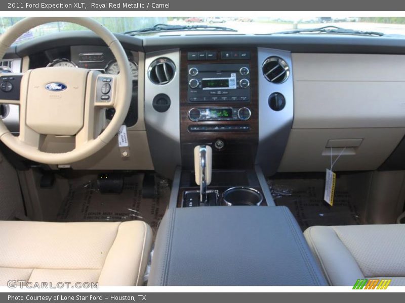 Royal Red Metallic / Camel 2011 Ford Expedition XLT