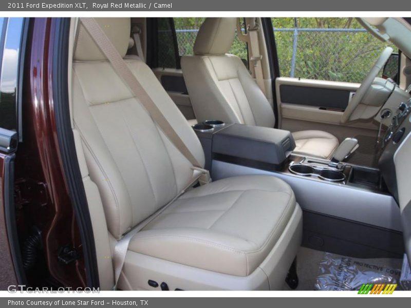 Royal Red Metallic / Camel 2011 Ford Expedition XLT