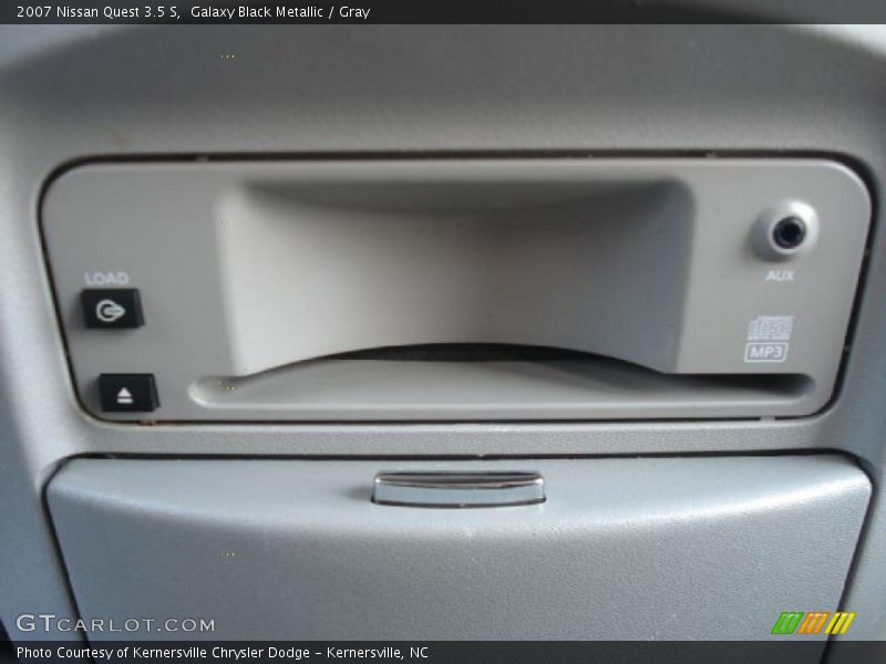 Galaxy Black Metallic / Gray 2007 Nissan Quest 3.5 S