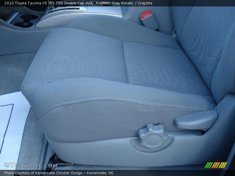 Magnetic Gray Metallic / Graphite 2010 Toyota Tacoma V6 SR5 TRD Double Cab 4x4