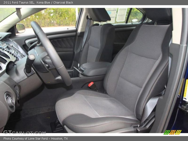 Kona Blue / Charcoal Black 2011 Ford Taurus SEL