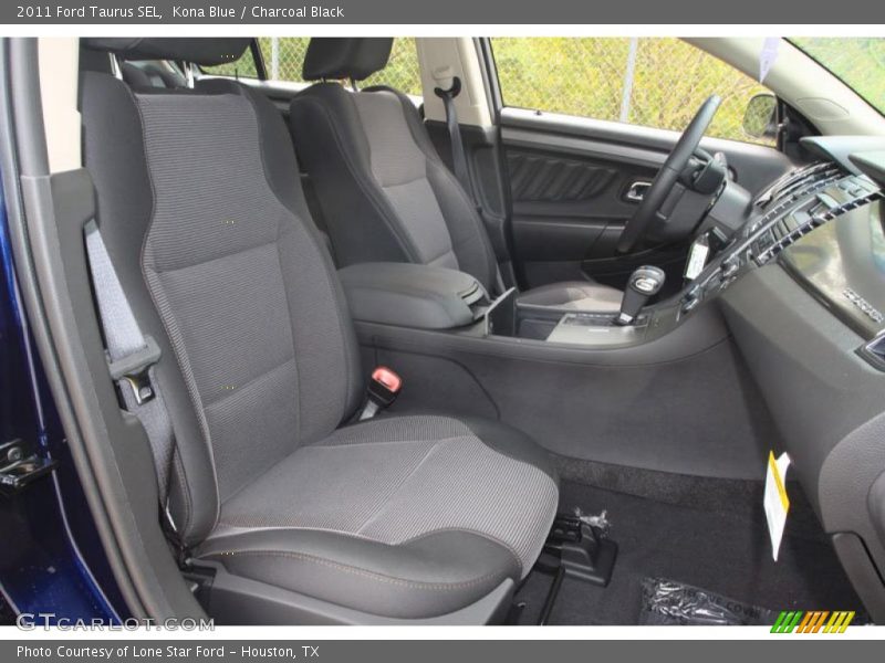 Kona Blue / Charcoal Black 2011 Ford Taurus SEL