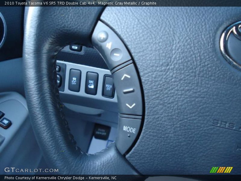 Magnetic Gray Metallic / Graphite 2010 Toyota Tacoma V6 SR5 TRD Double Cab 4x4