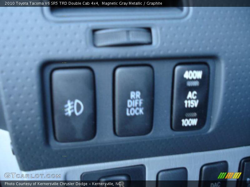 Magnetic Gray Metallic / Graphite 2010 Toyota Tacoma V6 SR5 TRD Double Cab 4x4