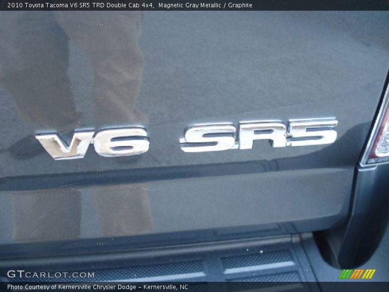 Magnetic Gray Metallic / Graphite 2010 Toyota Tacoma V6 SR5 TRD Double Cab 4x4