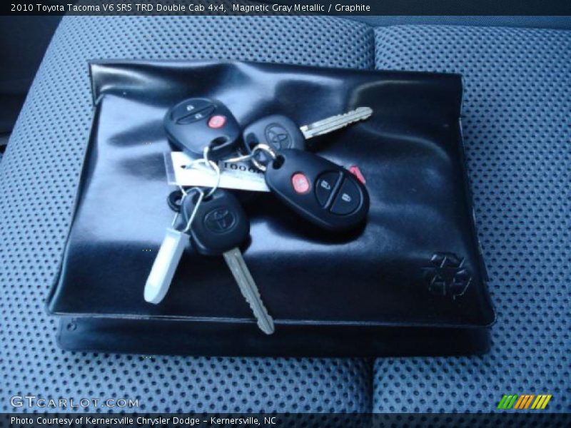 Magnetic Gray Metallic / Graphite 2010 Toyota Tacoma V6 SR5 TRD Double Cab 4x4