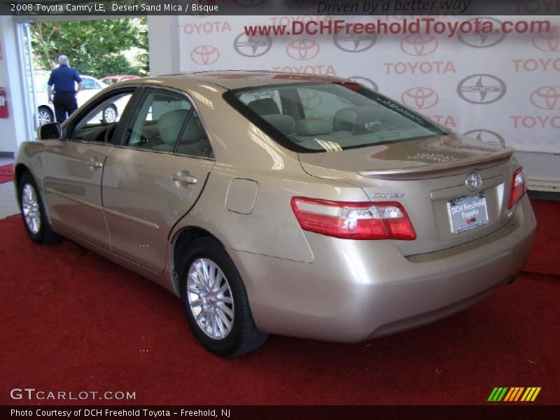 Desert Sand Mica / Bisque 2008 Toyota Camry LE