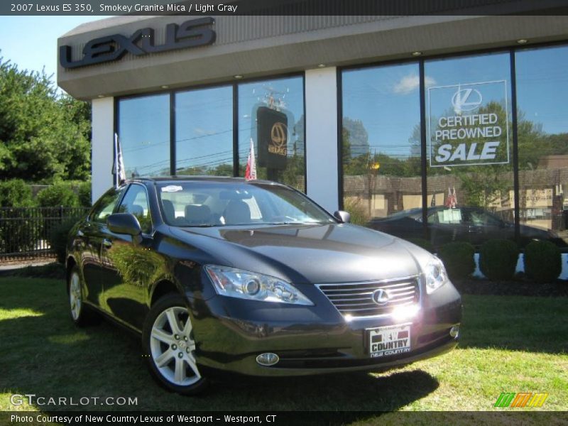 Smokey Granite Mica / Light Gray 2007 Lexus ES 350