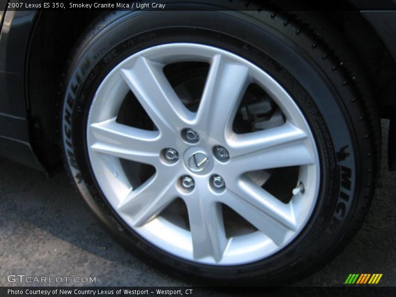 Smokey Granite Mica / Light Gray 2007 Lexus ES 350