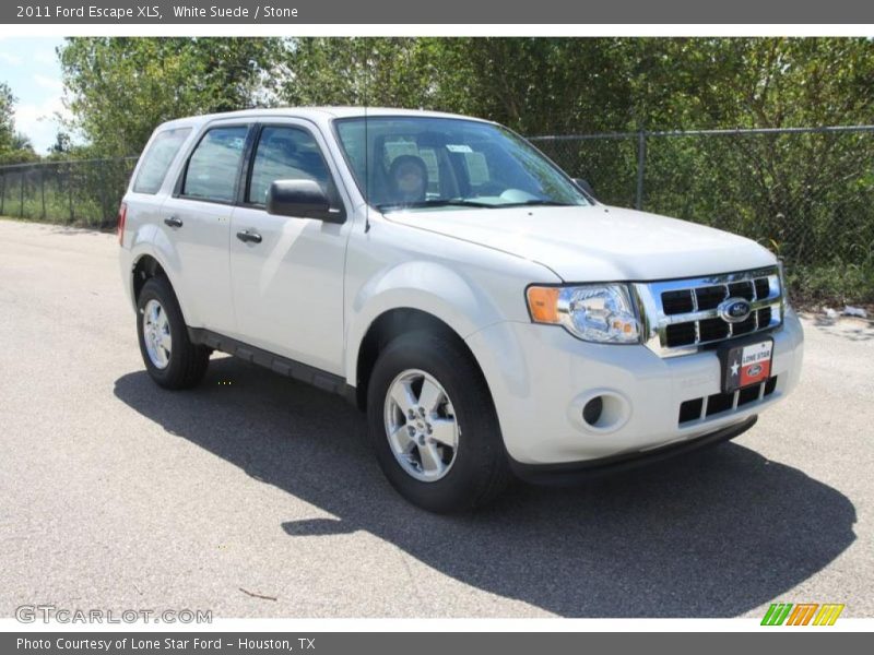 White Suede / Stone 2011 Ford Escape XLS