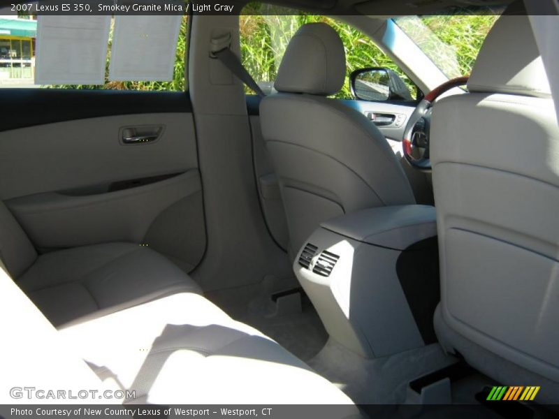 Smokey Granite Mica / Light Gray 2007 Lexus ES 350