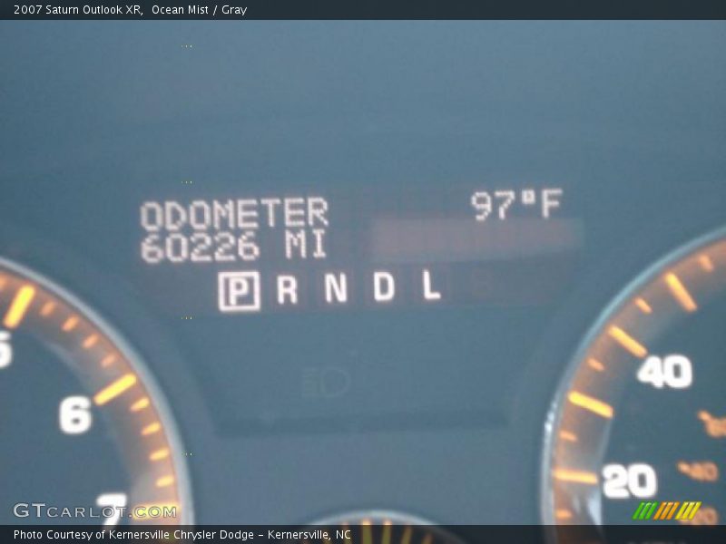 Ocean Mist / Gray 2007 Saturn Outlook XR