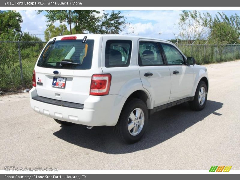 White Suede / Stone 2011 Ford Escape XLS