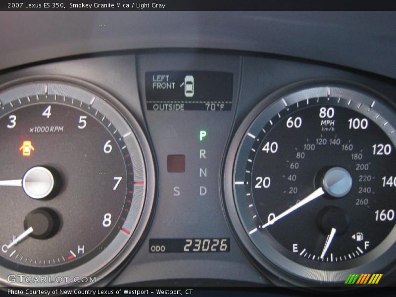 Smokey Granite Mica / Light Gray 2007 Lexus ES 350