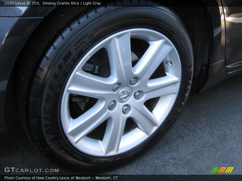 Smokey Granite Mica / Light Gray 2007 Lexus ES 350