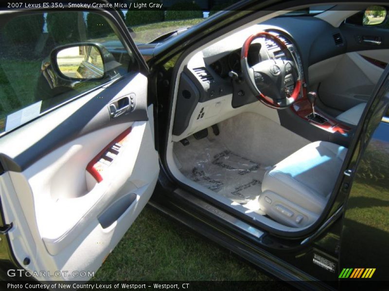 Smokey Granite Mica / Light Gray 2007 Lexus ES 350