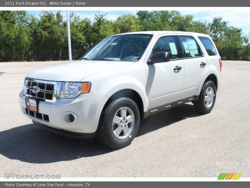 White Suede / Stone 2011 Ford Escape XLS