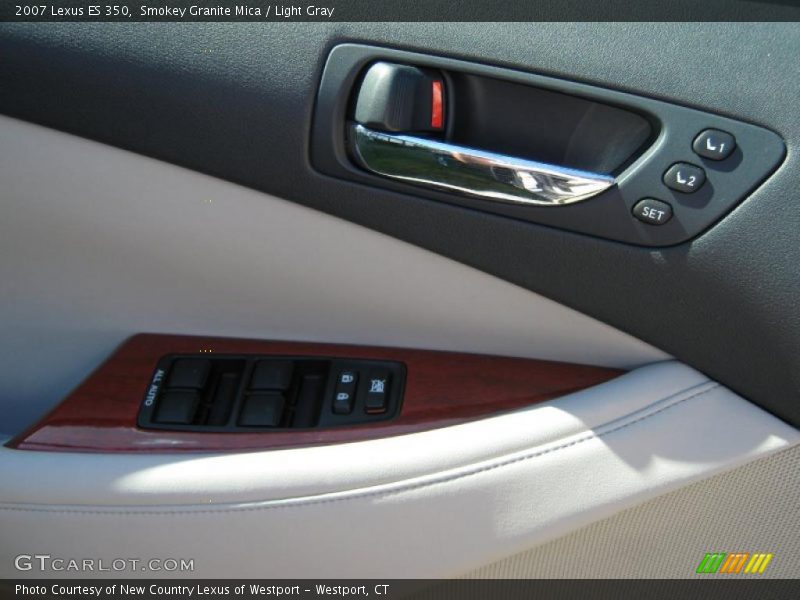 Smokey Granite Mica / Light Gray 2007 Lexus ES 350
