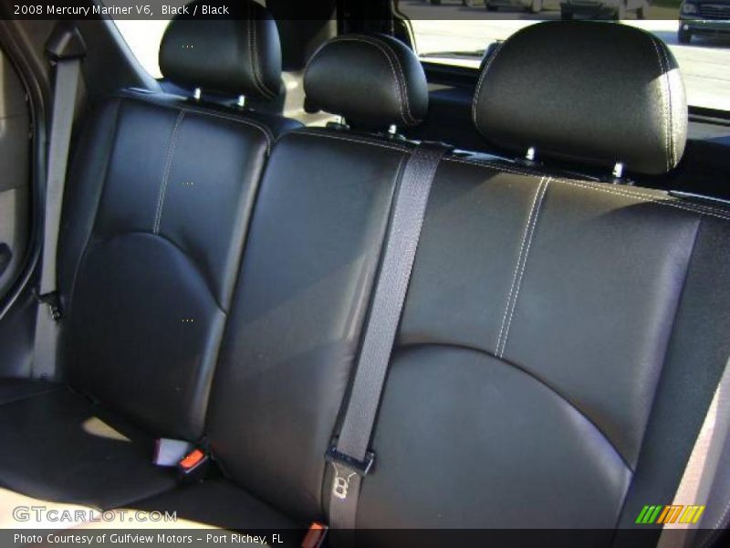 Black / Black 2008 Mercury Mariner V6