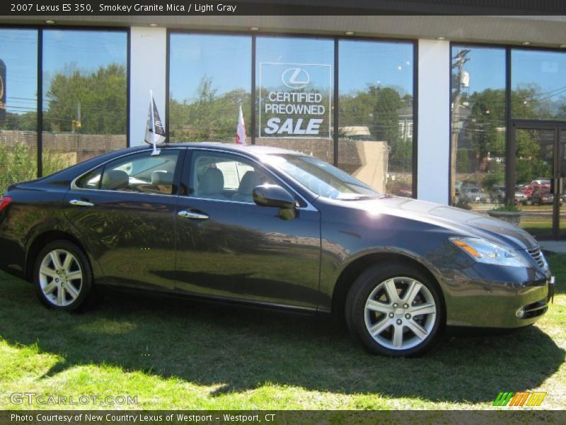 Smokey Granite Mica / Light Gray 2007 Lexus ES 350