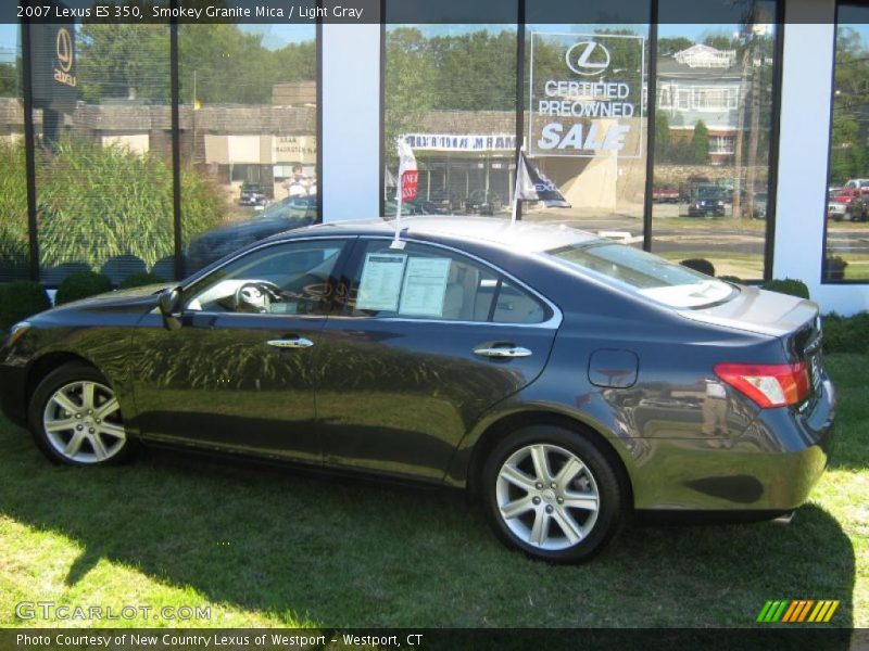 Smokey Granite Mica / Light Gray 2007 Lexus ES 350