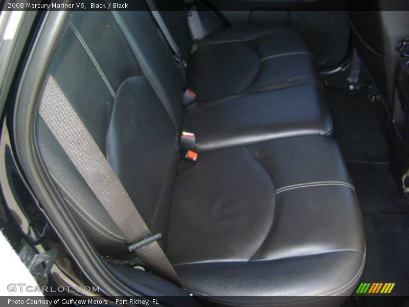 Black / Black 2008 Mercury Mariner V6