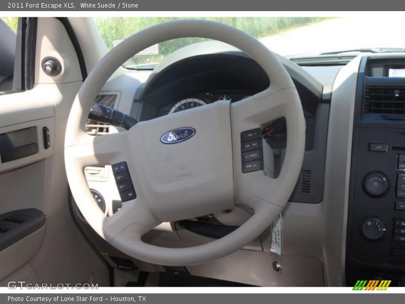 White Suede / Stone 2011 Ford Escape XLS