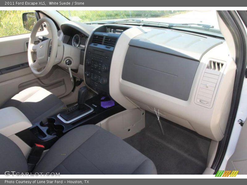 White Suede / Stone 2011 Ford Escape XLS