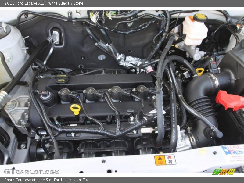 White Suede / Stone 2011 Ford Escape XLS