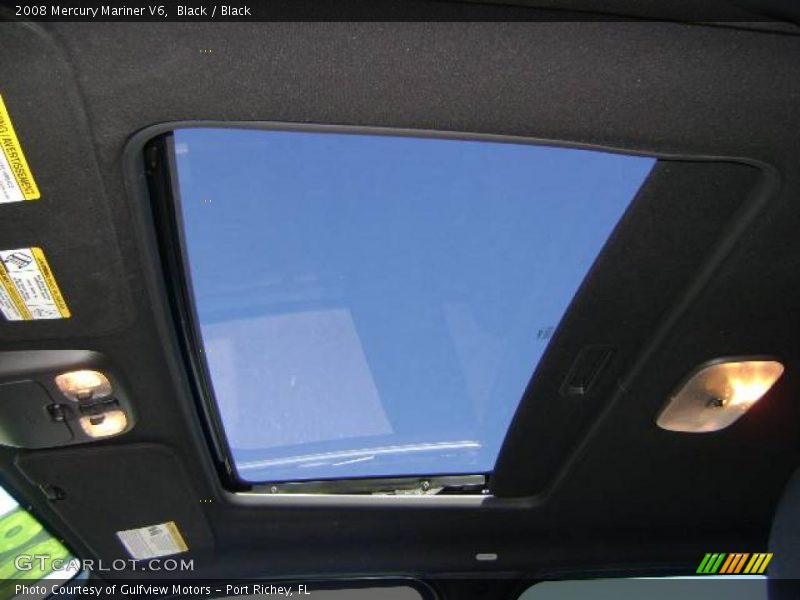 Black / Black 2008 Mercury Mariner V6