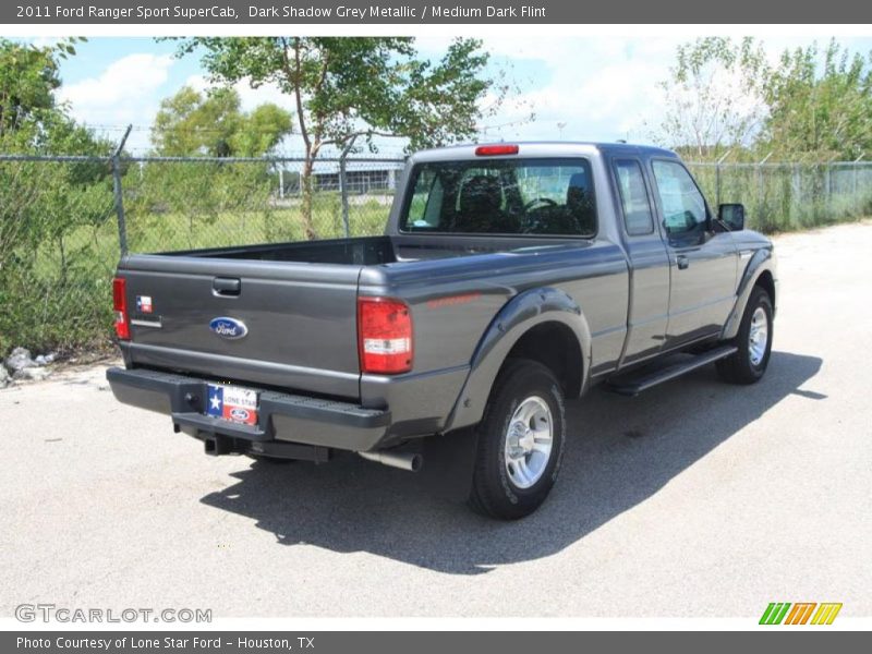 Dark Shadow Grey Metallic / Medium Dark Flint 2011 Ford Ranger Sport SuperCab