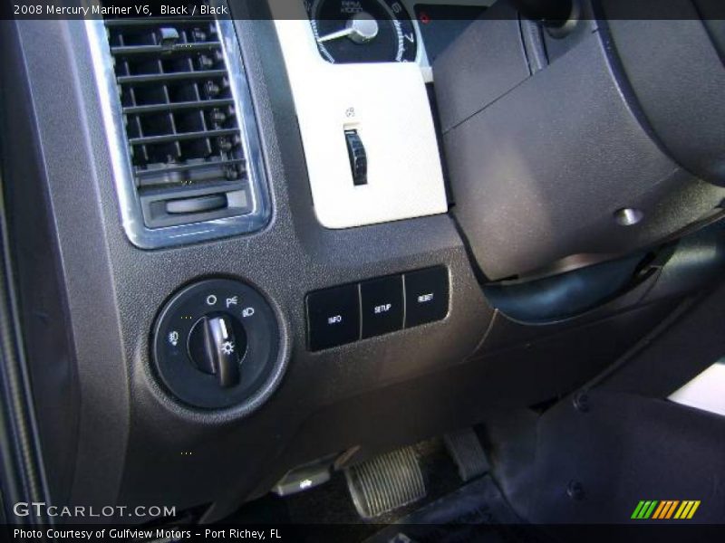 Black / Black 2008 Mercury Mariner V6